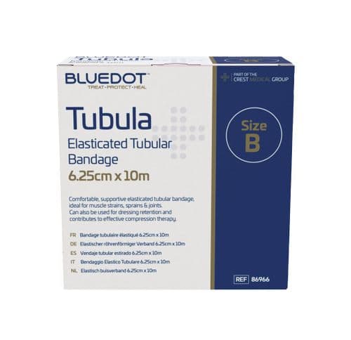 Blue Dot Tubular Bandage Size B 10 metres