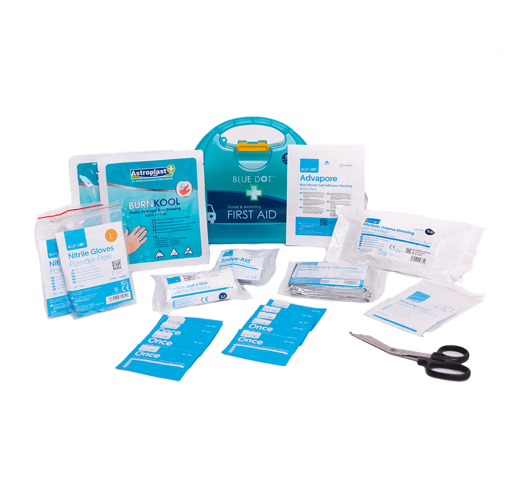 BS8599 HSE Travel First Aid Kit in Vivo Box