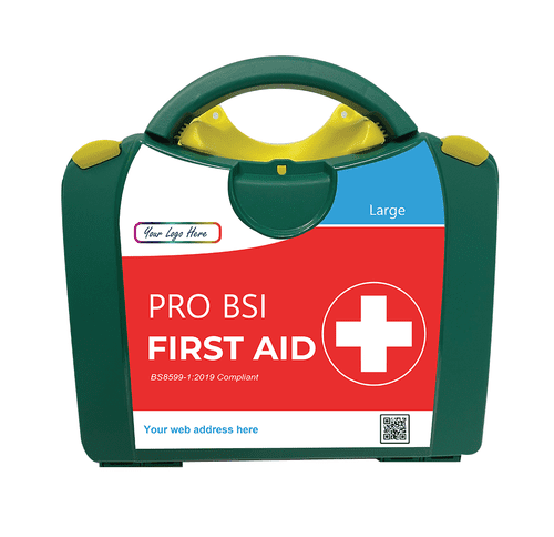 BSI First Aid Kit Large Personalised Box Pack of 4
