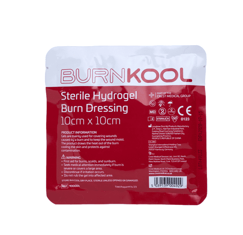 BURNKOOL Sterile Burn Dressings 10cm x 10cm