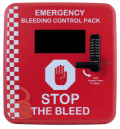 Catastrophic Bleeding Polycarbonate Cabinet Locked