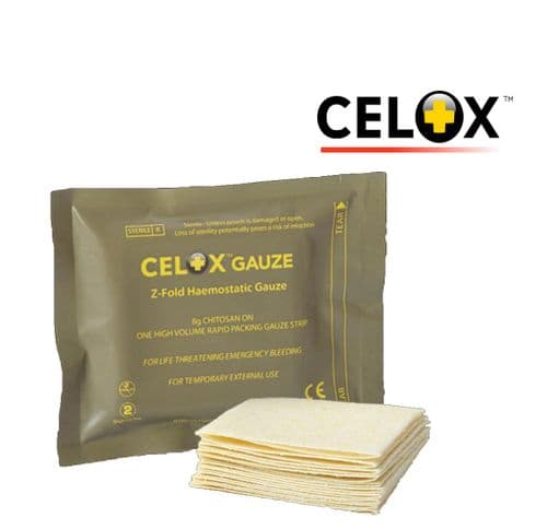 Celox Gauze - Z-fold