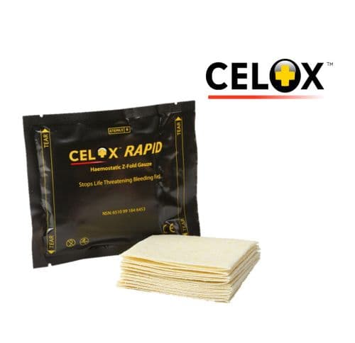 Celox Haemostatic Gauze Z-fold