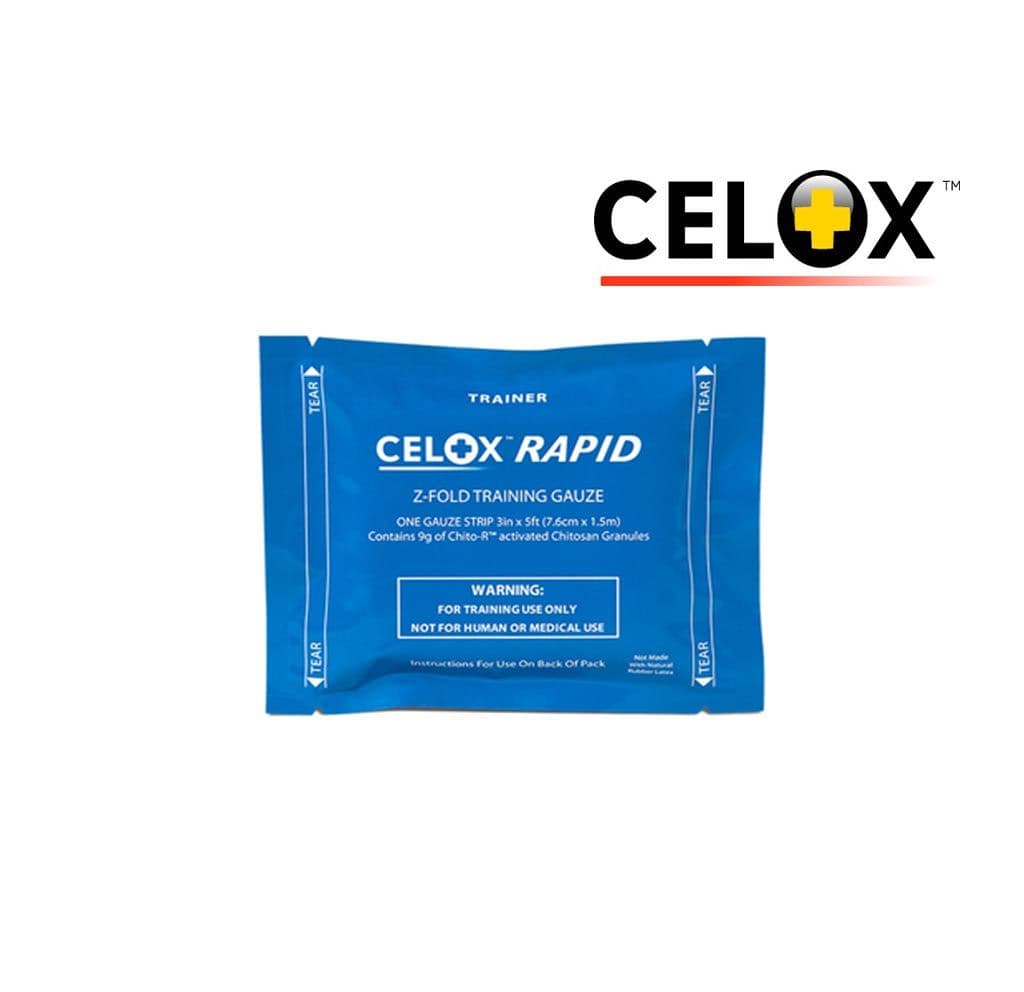 Cellox Celox Rapid Training Gauze - Blue Pack