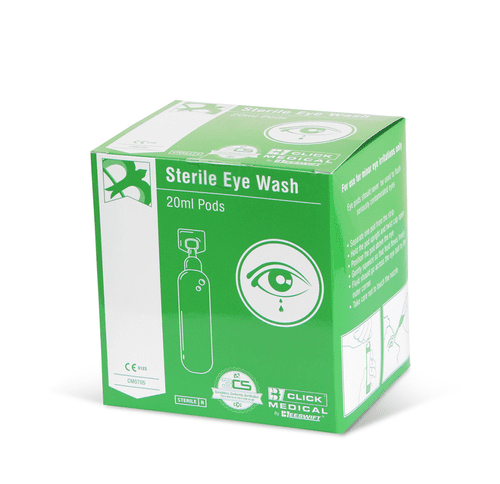 Click Medical Eyewash Pods 20ml