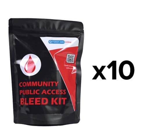Community Public Access Bleed Kit - Pack of 10