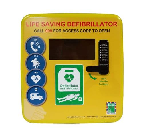 Defib 4000 Polycarbonate Cabinet with Keypad Lock