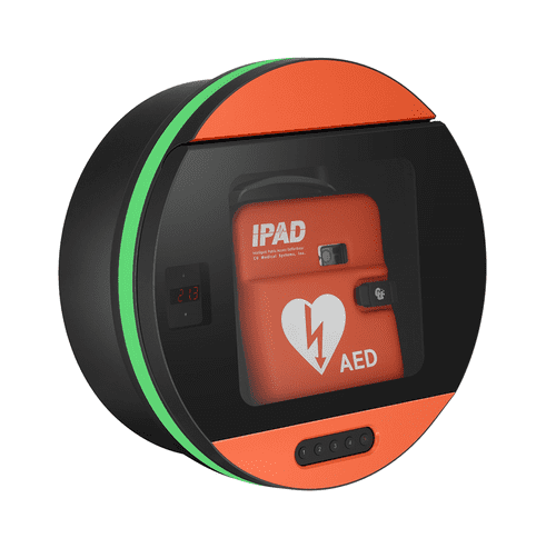DefibSafe DS3 AED Cabinet IP66 Orange