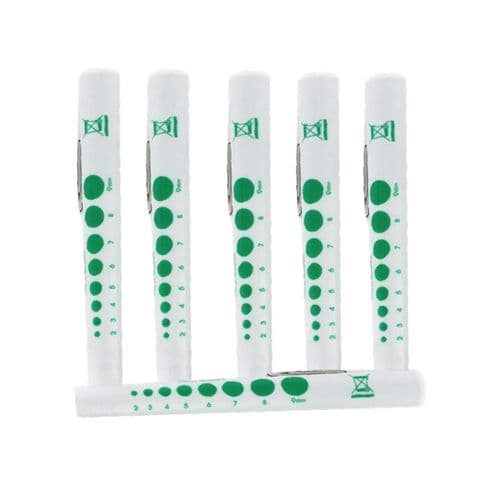 Disposable Pen Torch with Pupil Gauge 6 Pack