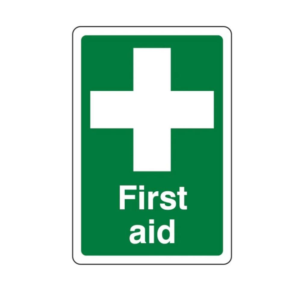 First Aid Sign - Rigid