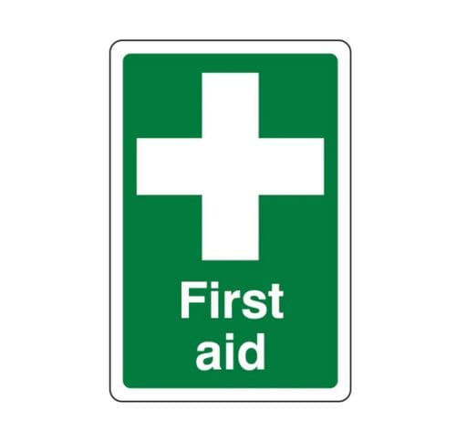 First Aid Sign - Rigid