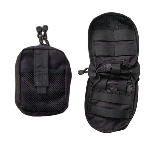IFAK Molle - Trauma Kit Black Pouch (Empty)