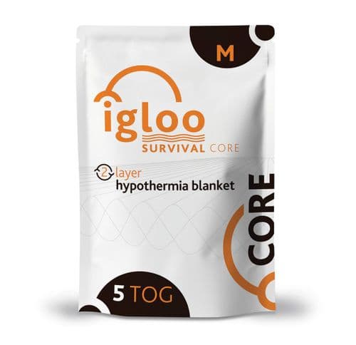 Igloo Core Hypothermia Blanket - Medium - Orange