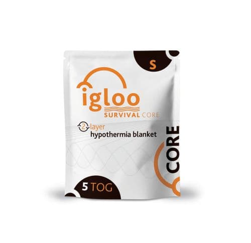 Igloo Core Hypothermia Blanket - Small -Orange