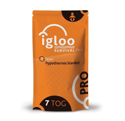 Igloo Pro Hypothermia Blanket - Baby - Orange