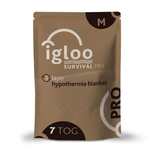 Igloo Pro Hypothermia Blanket - Medium - Coyote Brown