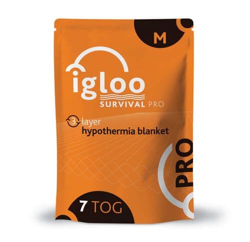 Igloo Pro Hypothermia Blanket - Medium - Orange