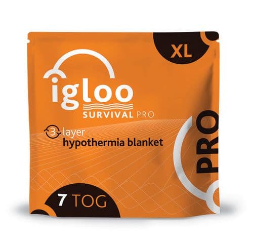 Igloo Pro Hypothermia Blanket - XLarge - Orange