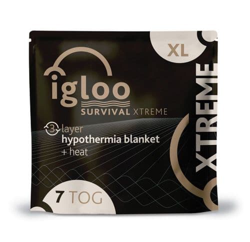Igloo Xtreme Hypothermia Blanket - XLarge - Coyote Brown