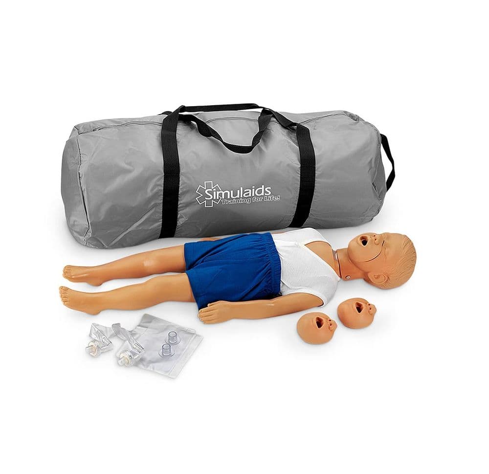 Kyle 3 Year Old Child Manikin with Bag