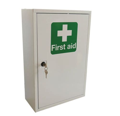 Large First Aid Kit In First Aid Cabinet