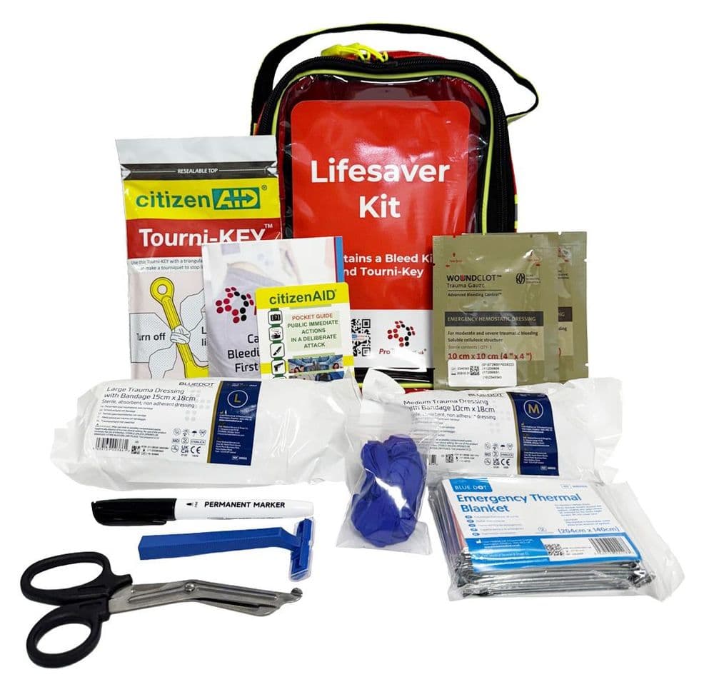 Lifesaver Kit with Tourni-Key - Red