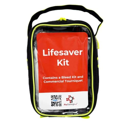 Lifesaver Kit with Tourniquet - Black