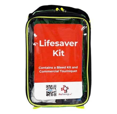 Lifesaver Kit with Tourniquet - Green