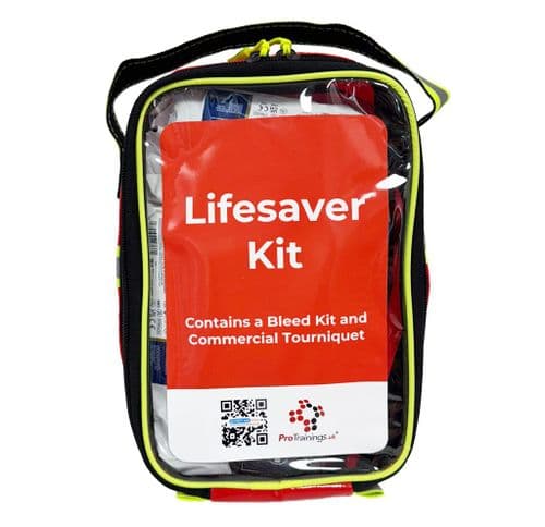 Lifesaver Kit with Tourniquet - Red