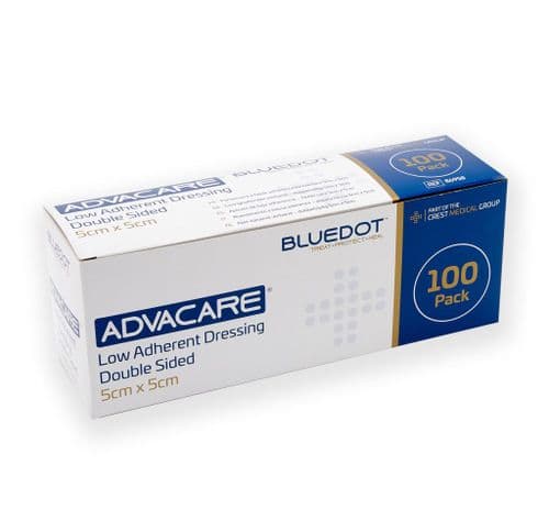 Low Adherent Dressing 5cm x 5cm Box of 100