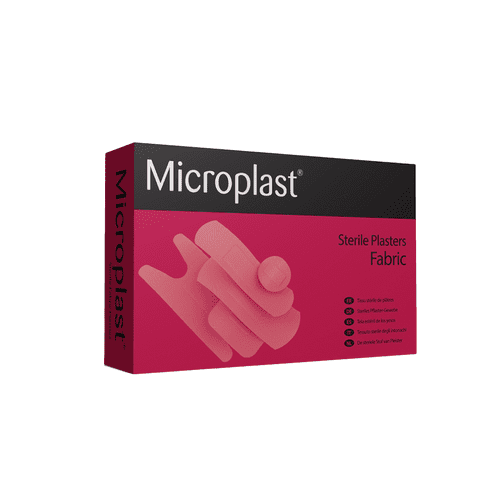 Microplast Fabric Assorted Plasters (Box 100)