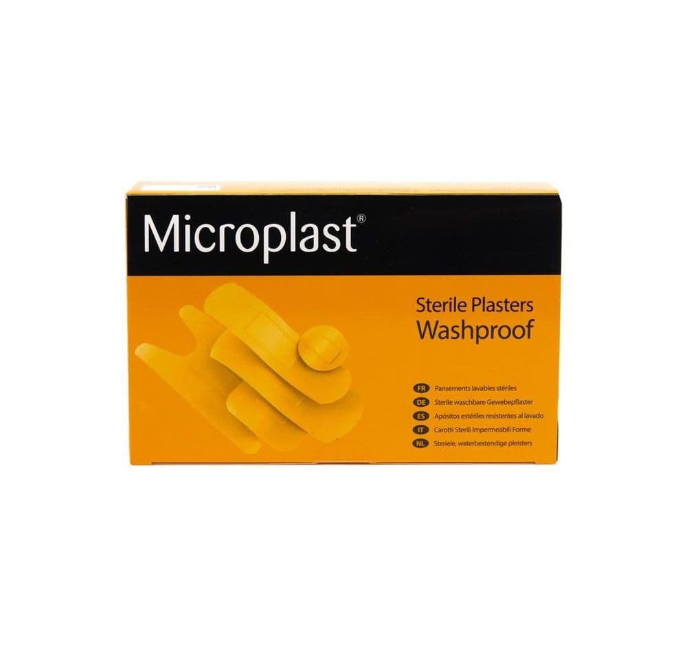Microplast Washproof Assorted Plasters Box 100