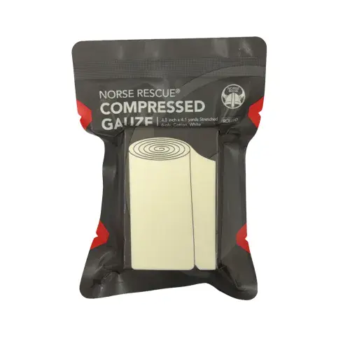NORSE RESCUE® Compressed Gauze (Rolled)
