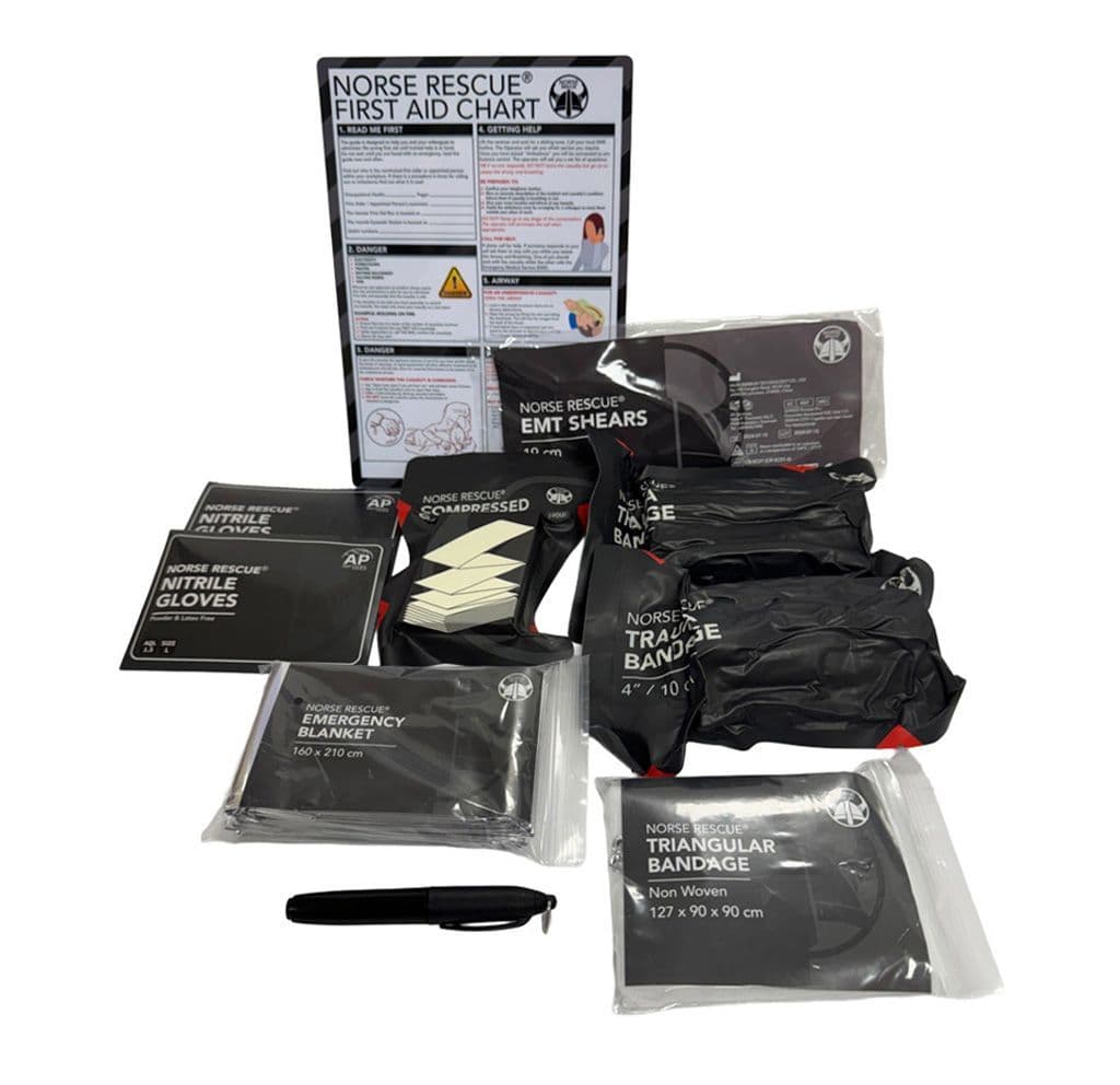 Engine Rescue First Aid Kit NORSE RESCUE First Aid Upgrade Kit