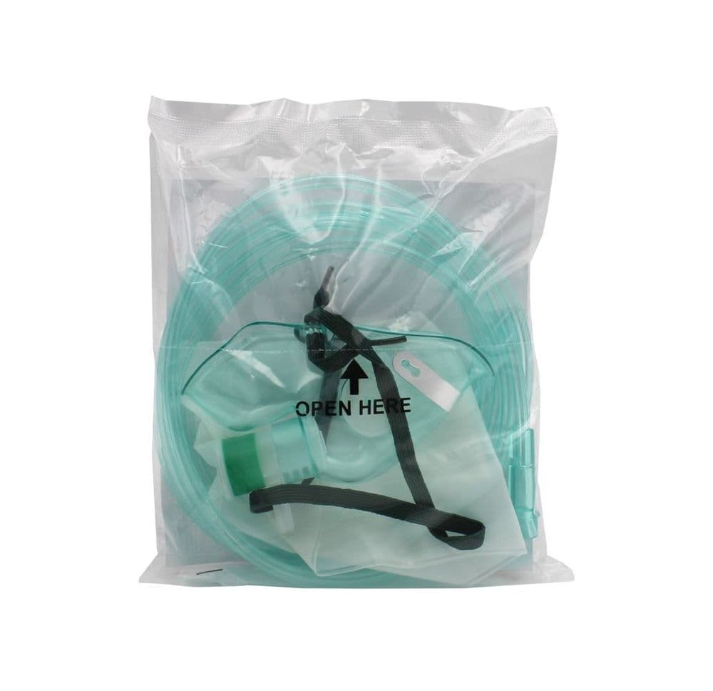 NORSE RESCUE Oxygen Mask w/ Reservoir Medium