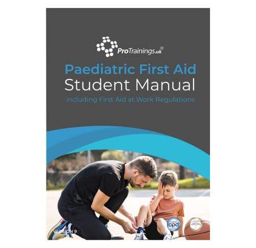 Paediatric First Aid Student Manual Pack of 25