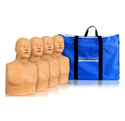 Practi-Man Advanced Manikin 4 Pack with Bag