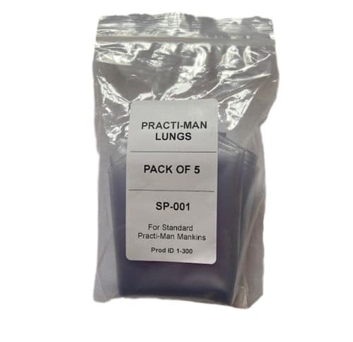 Practi-Man Lungs Standard 5 Pack