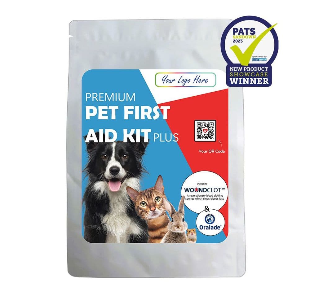 Premium Pet First Aid Kit Plus - Personalised in Pouch