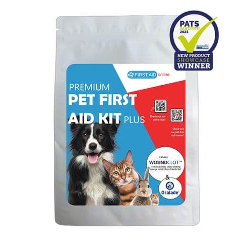 Premium Pet First Aid Kit Plus (Pouch)