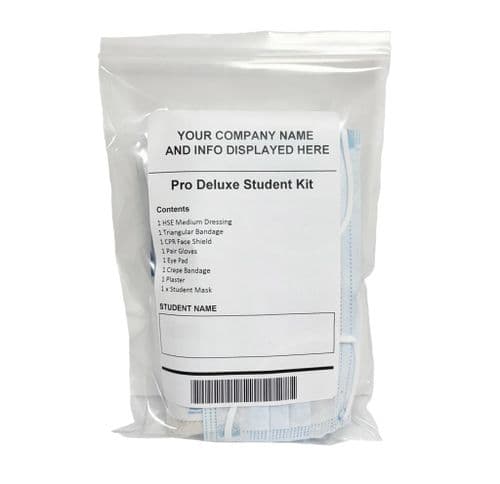 Pro Deluxe Student Kit 50 pack +Mask -Personalised