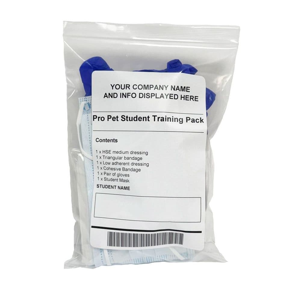 Pro Pet Student Kit + Mask 50 Pack - Personalised