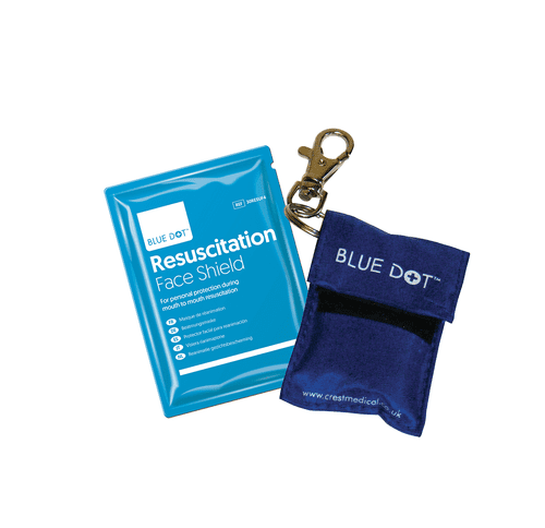 Resusciation Aid in Keyring Pouch