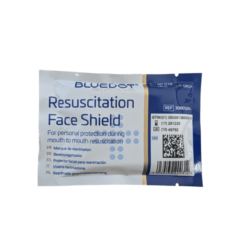 Resuscitation Face Shield Foil Pack