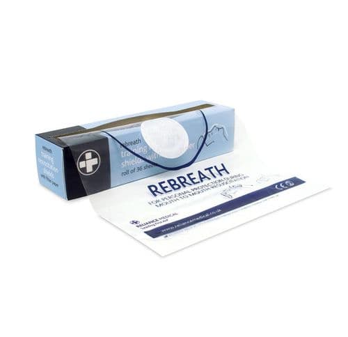 Training Re-breath Filter Paper on a Roll