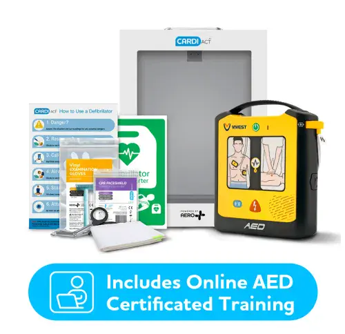 ViVest-X1 AED Gold Package & Online Training