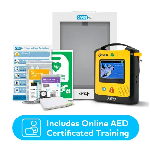 ViVest-X3 AED Gold Package & Online Training