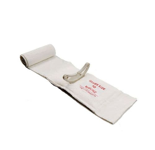 White Civilian Bandage 4' with Pressure Bar
