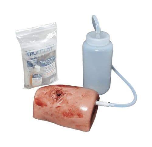 Wound Packing Trainer - Gunshot Wound - Light Skin
