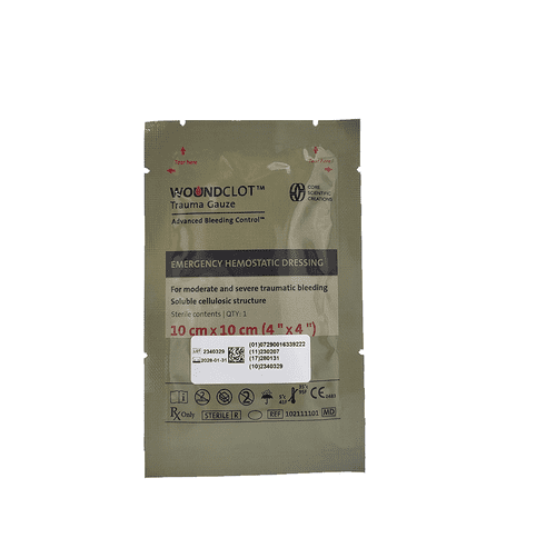 Woundclot Trauma Dressing 10cm x 10cm